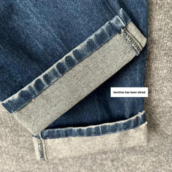 Vintage 80s Jordache Jeans Mens 34 x 27 Horse Head Straight Leg Faded Denim - Picture 6 of 16